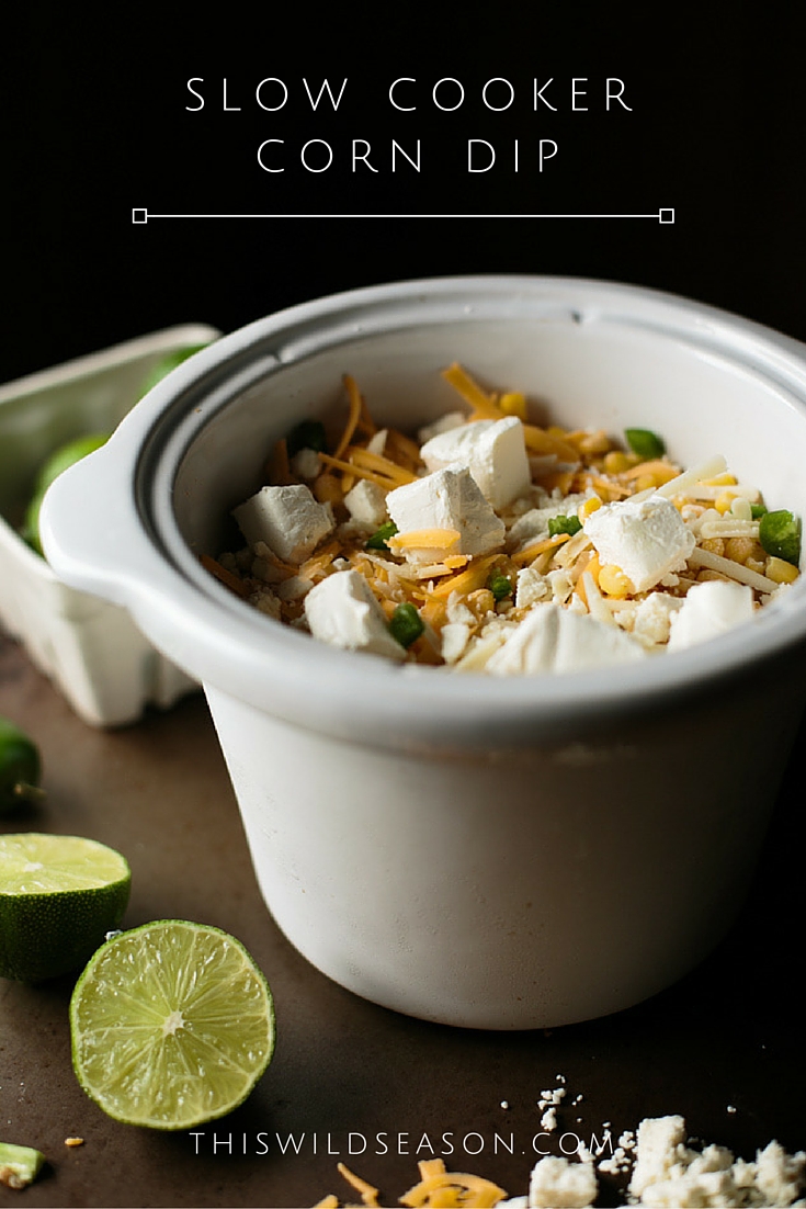 Slow Cooker Corn and Jalapeno Dip - Damn Delicious