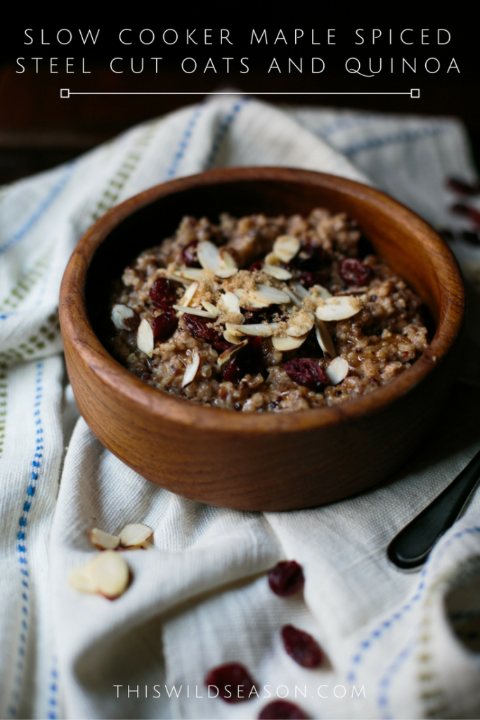 slow-cooker-maple-spiced-steel-cut-oats-and-quinoa-by-this-wild-season